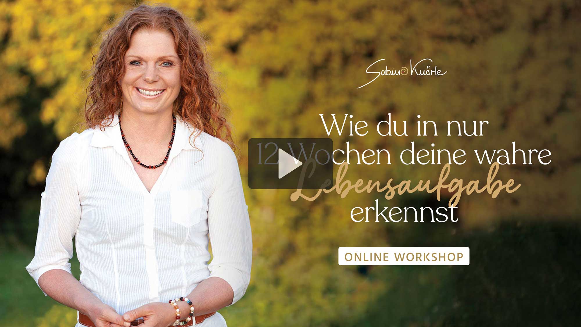 Online-Workshop: Wie du in nur 12 Wochen deine Lebensaufgabe erkennst