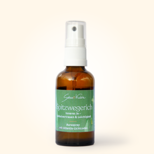 Auraspray Spitzwegerich – Inneres Ja – Selbstvertrauen & Leichtigkeit